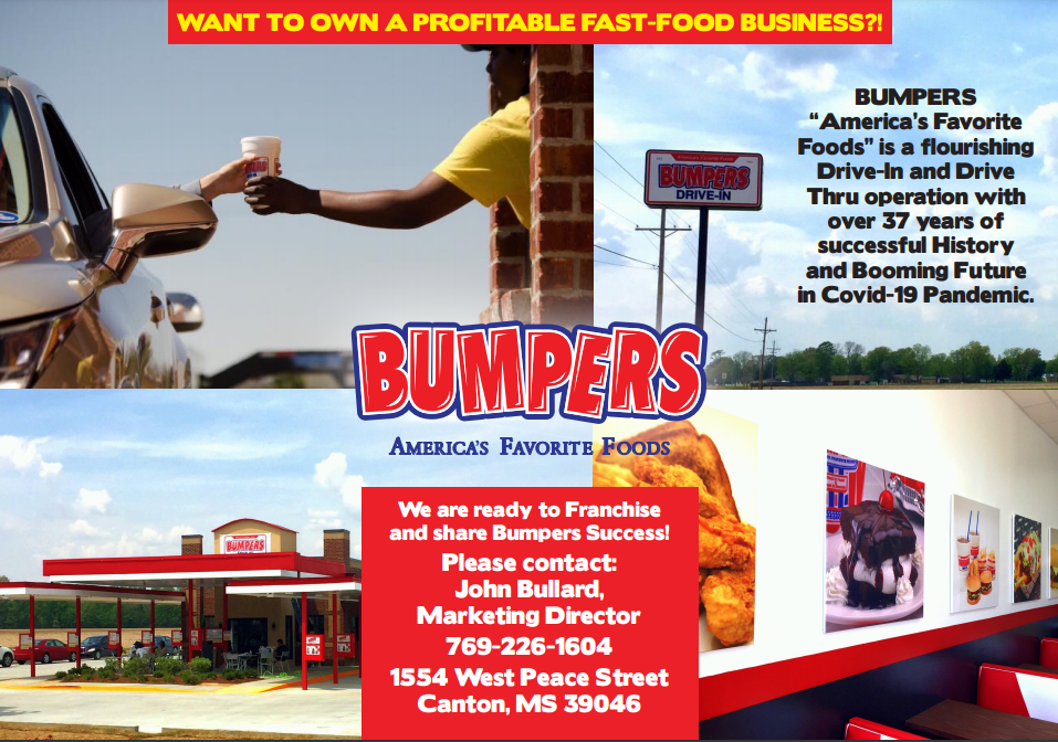 Ready to Franchise, call 769-226-1604